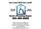 Got a Leak? Call Scott’s Plumbing Today!