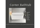 Upgrade Your Bathroom with a Modern Corner Bathtub – Shop Now!