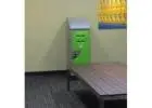 Lockers with Shelves That Make Clutter Disappear