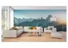 Captivating Mountain Mural Wallpaper