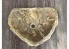 Bathroom Counter Top Petrified Wood Vanity Vessel Basin Sink PWS 25