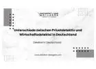 Unterschiede zwischen Privatdetektiv und Wirtschaftsdetektei in Deutschland