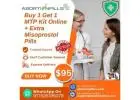 Buy 1 Get 1  MTP Kit Online + Extra Misoprostol Pills at $95