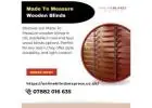Wooden Blinds UK – Real & Faux Made to Measure Window Blinds