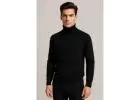 Premium Cashmere Polo Neck Mens – Soft, Stylish & Warm