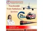 Panchmukhi Train Ambulance Provides Safe Transportation for Patients in Patna