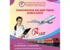 Panchmukhi Air and Train Ambulance in Jamshedpur Comes with an ICU and an Expert Medical Team