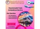 Hire Panchmukhi Air and Train Ambulance Service in Patiala with Masterly Medical Tool