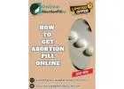 How to get Abortion pill online in UK
