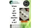 Where to get same day abortion pill by post in uk