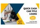 Quick Cash With Car Title Loans Nanaimo