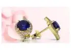 Blue Sapphire Earrings – Elegant & Timeless Gemstone Jewellery