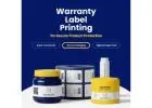 Warranty Label Printing for Secure Product Protection