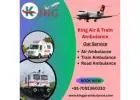 Take King Train Ambulance Service in Kolkata with Reliable Healthcare Facility