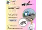 Hire King Train Ambulance Service in Patna with Top-level Healthcare Facility