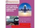 Book Panchmukhi Air and Train Ambulance Service in Lucknow with a Top-Class Healthcare Facility