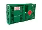 Gas cylinder storage in Australia with Heavy duty Lock facility