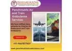 Book Panchmukhi Air and Train Ambulance Service in Silchar with Superior Healthcare Facility