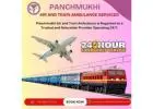 Hire Panchmukhi Air and Train Ambulance Service in Nashik with medical assistance