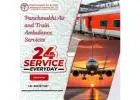 ICU Air and Train Ambulance Service in Siliguri offers a Medical Transfer that is Favorable to the P