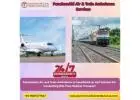 Panchmukhi Air and Train Ambulance Service in Bhubaneswar can Help Relocate Patients with comfort