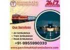 Hire Panchmukhi Air and Train Ambulance Service in Amritsar at an Affordable Price