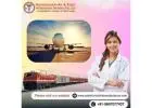 Book Panchmukhi Air and Train Ambulance Service in Bokaro with Advanced Ventilator Setup