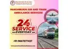 Book Panchmukhi Air and Train Ambulance Service in Hyderabad with ICU at Budget-friendly
