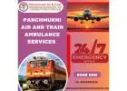 Hire Panchmukhi Air Ambulance Service in Guwahati with Full Hi-tech ICU Setup