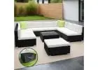 Modern Gardeon 10pc Outdoor Wicker Sofa Set – Stylish Patio Lounge with Cover