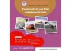 Panchmukhi Air and Train Ambulance from Delhi- safety is prioritized during the transfer
