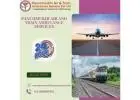 Book Panchmukhi Air Ambulance Service in Varanasi with Top-class Ventilator Setup
