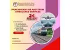 Hire Panchmukhi Air Ambulance Service in Bokaro with Top-class Medical Device