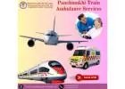 Hire the Best Panchmukhi Air and Train Ambulance Services in Ranchi, Featuring Life-Saving Medical F