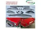 BMW 1502.1602.1802.2002 bumpers (1971-1976) by stainless steel new