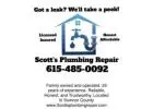 Scott’s Plumbing Repair | Fast Reliable Plumbing Service | 25+ Years Experience Family Owned and Ope
