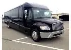 Limo Bus Inside Brooklyn