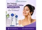 Buy Tretinoin Cream 0.05% Online - Tretiheal 20mg used for Acne treatment