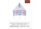 Elevate Your Prayer Experience with a  Tallit Prayer Shawl for women from Galilee Silks!